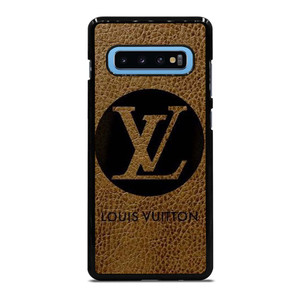 LOUIS VUITTON PARIS LV LOGO LEATHER Samsung Galaxy S10 Plus Case Cover
