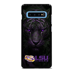 LSU TIGERS LOGO UNIVERSITY FOOTBALL TEAM ICON Samsung Galaxy S10 Plus Case Cover