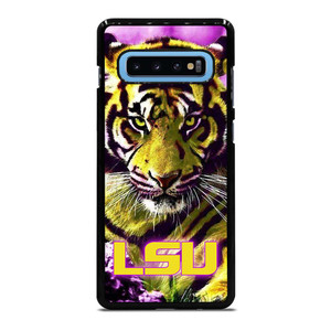 LSU TIGERS LOUISIANA STATE UNIVERSITY FOOTBALL LOGO Samsung Galaxy S10 Plus Case Cover