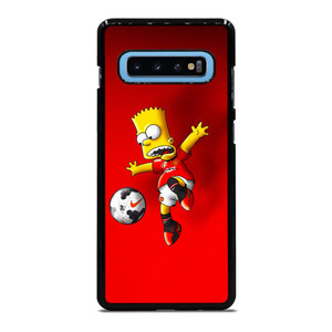 MANCHESTER UNITED BART SIMPSON Samsung Galaxy S10 Plus Case Cover
