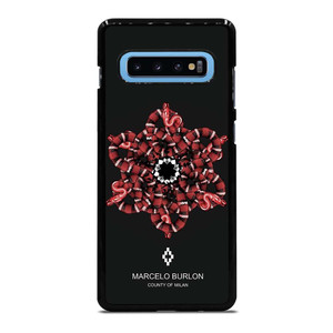 MARCELO BURLON SNAKE Samsung Galaxy S10 Plus Case Cover