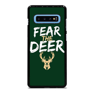MILWAUKEE BUCKS LOGO BASEBALL FEAR THE DEER Samsung Galaxy S10 Plus Case Cover