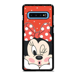 MINNIE MOUSE RED POLKADOT Samsung Galaxy S10 Plus Case Cover