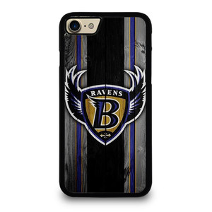 BALTIMORE RAVENS WOODEN LOGO iPhone 7 / 8 Case Cover