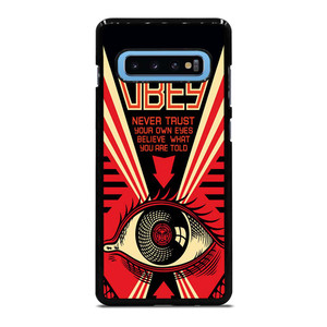 OBEY NEVER TRUST YOUR OWN EYES Samsung Galaxy S10 Plus Case Cover