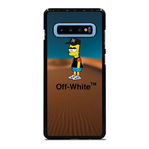 OFF WHITE BART SIMPSONS Samsung Galaxy S10 Plus Case Cover