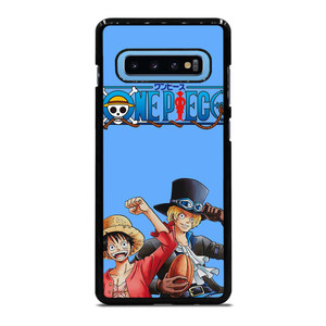 ONE PIECE LUFFY AND SABO Samsung Galaxy S10 Plus Case Cover