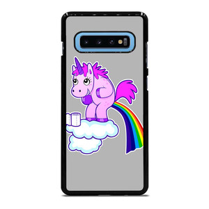 POOPING RAINBOW UNICORN Samsung Galaxy S10 Plus Case Cover