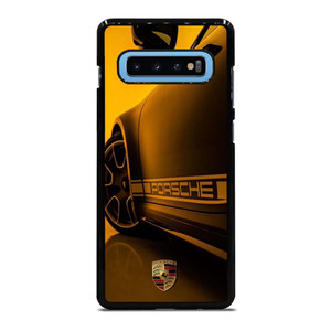 PORSCHE LOGO CAR YELOOW Samsung Galaxy S10 Plus Case Cover
