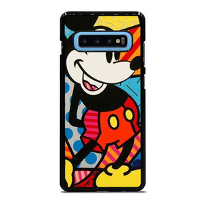 ROMERO BRITTO MICKEY MOUSE Samsung Galaxy S10 Plus Case Cover