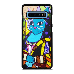 ROMERO BRITTO MONALISA Samsung Galaxy S10 Plus Case Cover