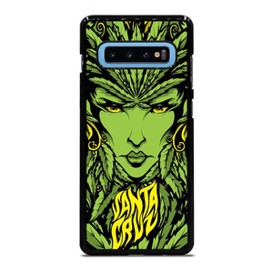 SANTA CRUZ SKATEBOARD LADY LEAFS Samsung Galaxy S10 Plus Case Cover