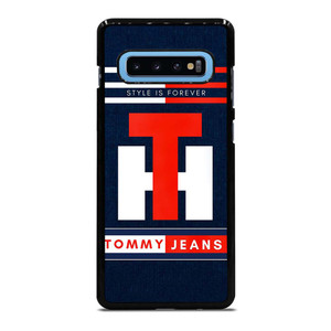TOMMY HILFIGER JEANS TH LOGO STYLE IS FOREVER Samsung Galaxy S10 Plus Case Cover