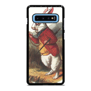 WHITE RABBIT ALICE IN WONDERLAND Disney Samsung Galaxy S10 Plus Case Cover