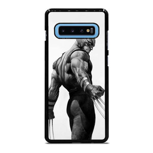 WOLVERINE X-MEN BLACK WHITE ART Samsung Galaxy S10 Plus Case Cover
