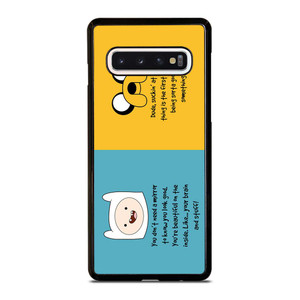ADVENTURE TIME QUOTE Samsung Galaxy S10 Case Cover