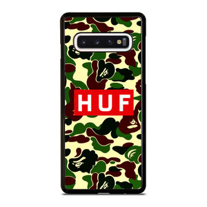 BAPE CAMO HUF Samsung Galaxy S10 Case Cover