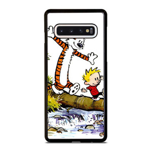 CALVIN AND HOBBES CARTOON Samsung Galaxy S10 Case Cover