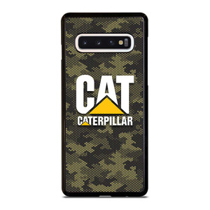 CATERPILLAT TRACTOR LOGO CAT CAMO EMBLEM Samsung Galaxy S10 Case Cover
