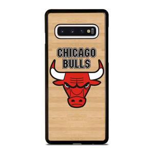 CHICAGO BULLS LOGO WOODEN Samsung Galaxy S10 Case Cover