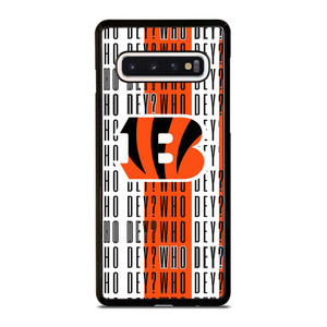 CINCINNATI BENGALS FOOTBALL LOGO WHO DEY Samsung Galaxy S10 Case Cover