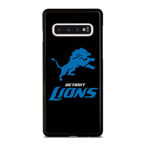 DETROIT LIONS BLACK LOGO Samsung Galaxy S10 Case Cover