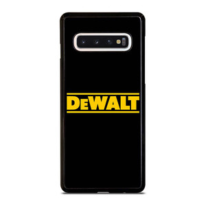 DEWALT LOGO BLACK Samsung Galaxy S10 Case Cover