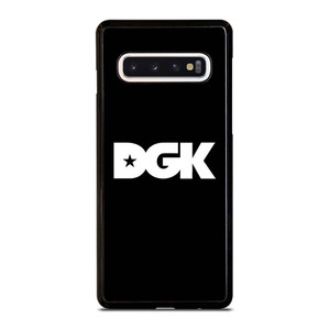 DGK SKATEBOARDING LOGO BLACK Samsung Galaxy S10 Case Cover