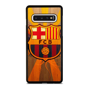 FC BARCELONA WOODEN ICON Samsung Galaxy S10 Case Cover