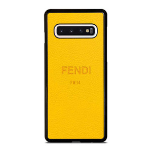 FENDI ROMA YELLOW Samsung Galaxy S10 Case Cover