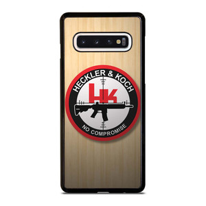 HECKLER AND KOCH WOODEN LOGO Samsung Galaxy S10 Case Cover