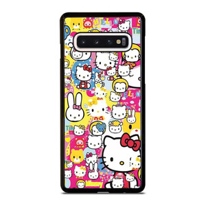 HELLO KITTY STICKER BOMB Samsung Galaxy S10 Case Cover