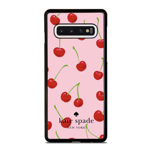 KATE SPADE NEW YORK LOGO CHERRY ICON Samsung Galaxy S10 Case Cover