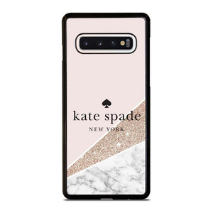 KATE SPADE NEW YORK LOGO SPARKLE MARBLE ICON Samsung Galaxy S10 Case Cover