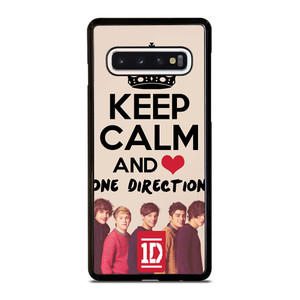 KEEP CALM AND LOVE ONE DIRECTION Samsung Galaxy S10 Case Cover
