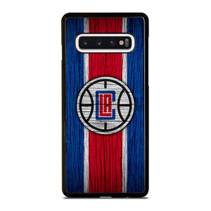 LOS ANGELES CLIPPERS WOOD LOGO Samsung Galaxy S10 Case Cover