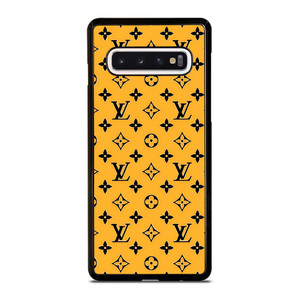 LOUIS VUITTON LV YELLOW PATERN ICON LOGO Samsung Galaxy S10 Case Cover