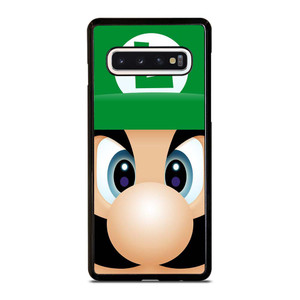 LUIGI SUPER MARIO FACE Samsung Galaxy S10 Case Cover