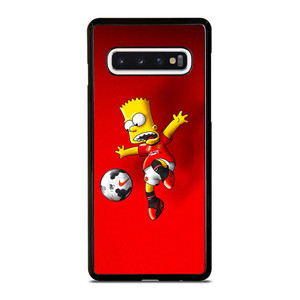 MANCHESTER UNITED BART SIMPSON Samsung Galaxy S10 Case Cover