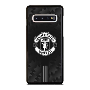 MANCHESTER UNITED BLACK LOGO Samsung Galaxy S10 Case Cover