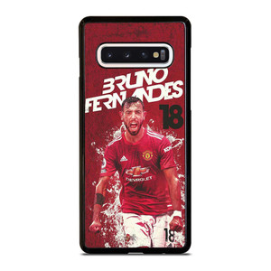 MANCHESTER UNITED BRUNO FERNANDES Samsung Galaxy S10 Case Cover