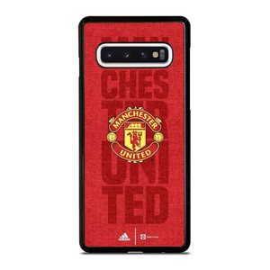MANCHESTER UNITED FC FOOTBALL LOGO RED DEVILS ICON Samsung Galaxy S10 Case Cover