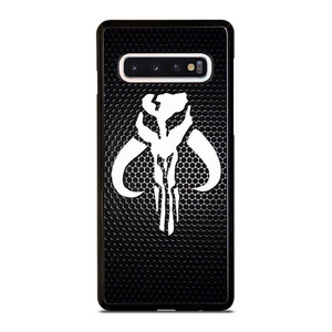 MANDALORIAN METAL CARBON LOGO Samsung Galaxy S10 Case Cover