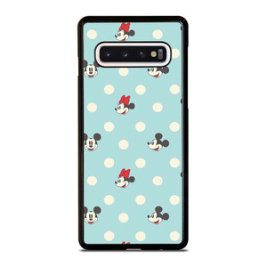 MICKEY AND MINNIE MOUSE DISNEY POLKADOTS Samsung Galaxy S10 Case Cover