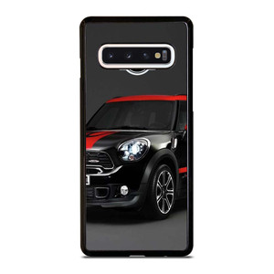 MINI COOPER CAR BLACK Samsung Galaxy S10 Case Cover