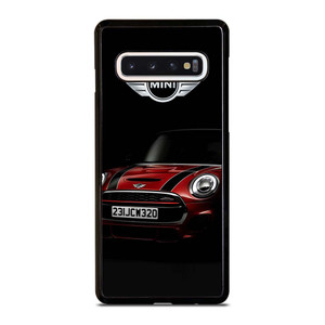 MINI COOPER CAR RED Samsung Galaxy S10 Case Cover