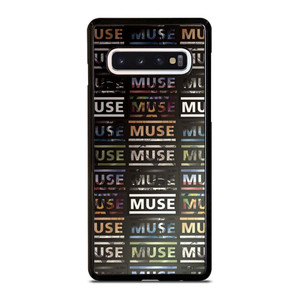 MUSE BAND ROCK LOGO COLLAGE Samsung Galaxy S10 Case Cover