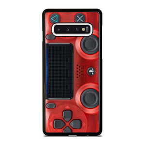 PS4 CONTROLLER PLAY STATION RED Samsung Galaxy S10 Case Cover