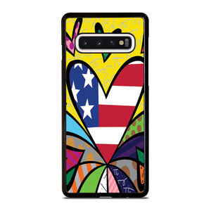 ROMERO BRITTO LOVE NEW 2 Samsung Galaxy S10 Case Cover