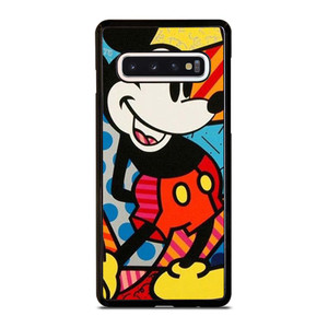 ROMERO BRITTO MICKEY MOUSE Samsung Galaxy S10 Case Cover